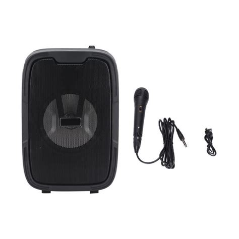 Ej Life Enceinte Bluetooth Super Bass Subwoofer Portable Led Enceinte