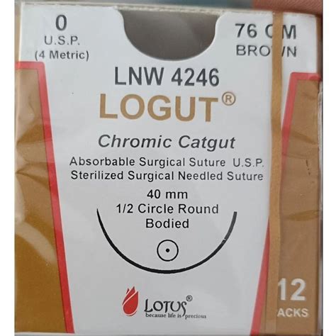 Straight Lotus Lnw Sterilized Surgical Needled Suture At Rs