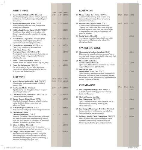 booker wine list design  printing service