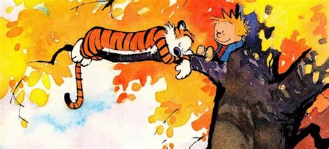 calvin and hobbes in tree - Workout Trends