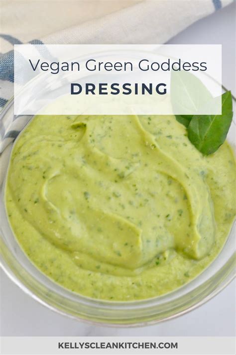 Vegan Green Goddess Dressing Food Content Creator Vegan Green