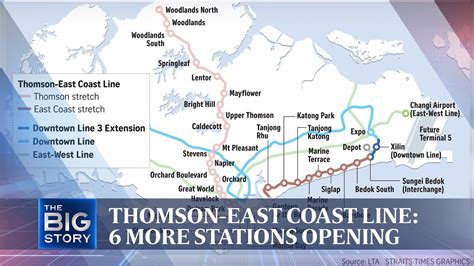 Thomson East Coast Line Mrt Map - bmp-earwax