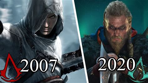 Trailers De Todos Los Assassins Creed 2007 2020 Youtube