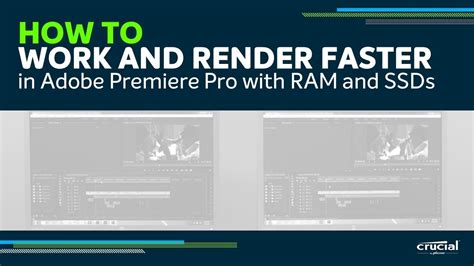 How To Render Faster In Adobe Premiere Pro Youtube