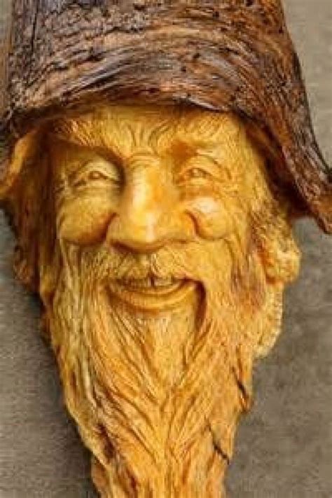 Faces Carved Into Trees Is A Mystifying Spectacle Wood Carving Faces