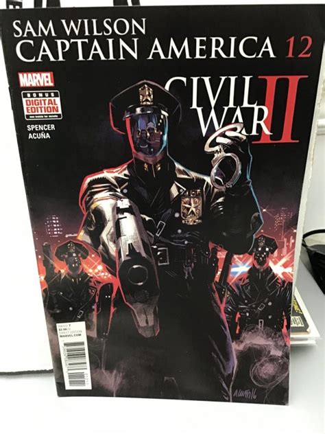 Captain America Sam Wilson 12 2016 Nm Comic Books Modern Age