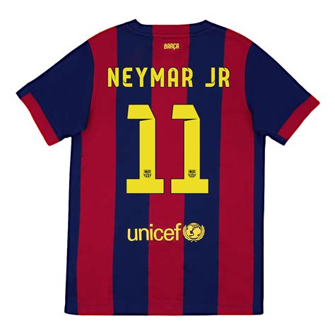 NEYMAR JR #11 Barcelona Retro Jersey Home Soccer Shirt 2014/15 | Best ...
