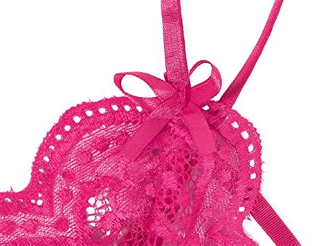 Juesstera Lingerie Exotique Pour Femme Body Sexy En Dentelle Avec