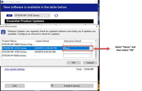 How To Turn Off Epson Firmware Updates