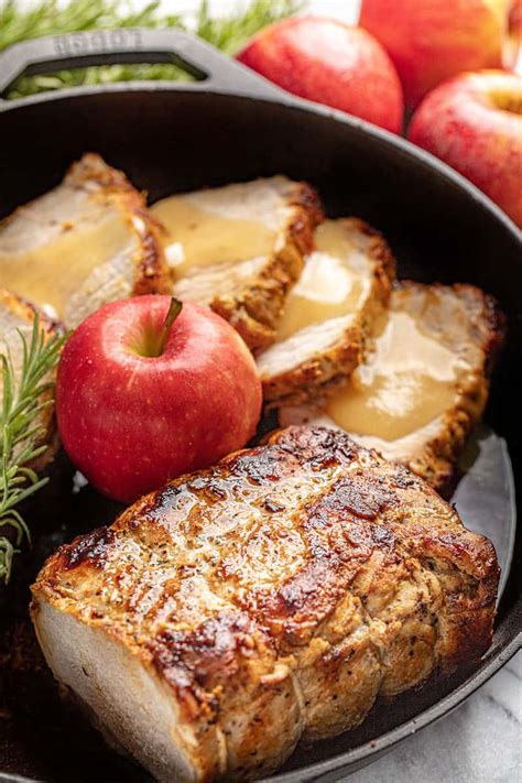 Apple Glazed Roasted Pork Loin Simplyrecipes