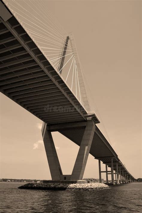 Arthur Ravenel Jr Bridge Is A Cable Stayed Bridge Over The Cooper