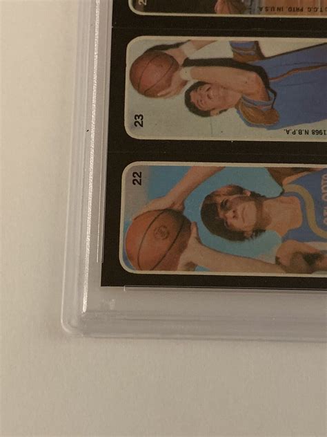 1971 Topps Stickers Pete Maravich 22 Bob Kauffman 23 John Havlicek 24