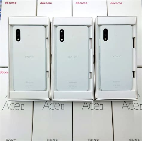 イオシス公式 On Twitter 【今月販売数230台突破】 Xperia Ace Ⅱ So 41b White Simロック解除済み