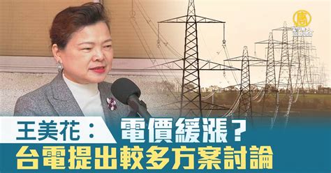 電價緩漲？王美花：台電提出較多方案討論 新唐人亞太電視台