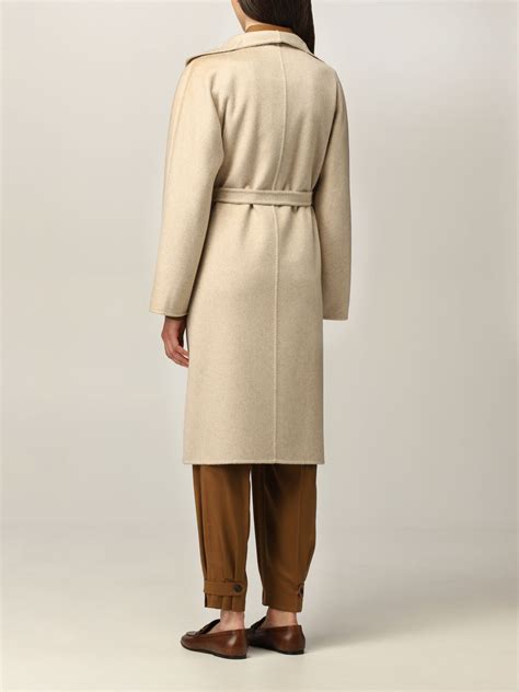 Max Mara Cashmere Coat Beige Coat Max Mara 10160819600 Gigliocom