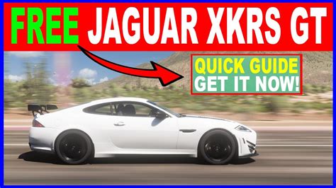 Forza Horizon 5 How To Get And Unlock FREE Jaguar XKR S GT 2015 Quick