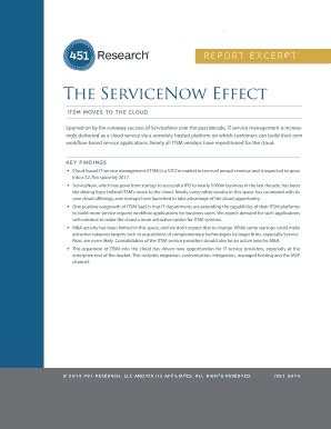 Fillable Online The ServiceNow Effect Fax Email Print PdfFiller