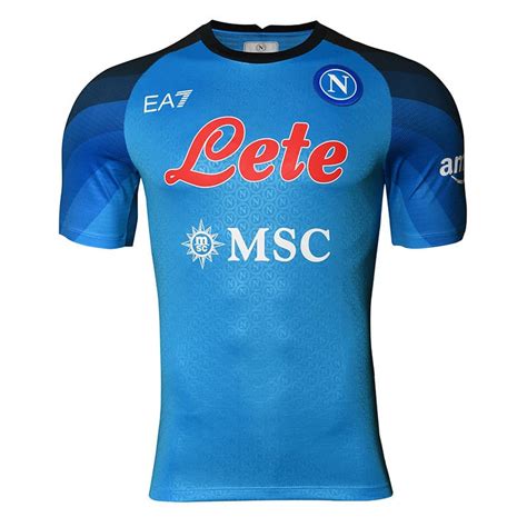 CAMISA NAPOLI 2023 UNIFORME TITULAR JOGADOR EA7