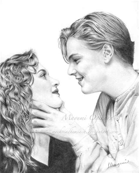 Jack and Rose - Titanic Fan Art (28112859) - Fanpop