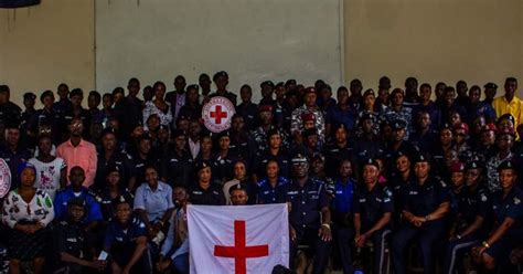 Slrcs Dref Team Strengthens Collaboration With Sierra Leone Police To