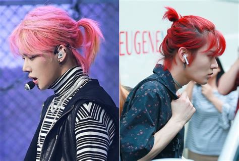 9 K Pop Idols Who Raised The Temperature With Their Man Bun S Allkpop