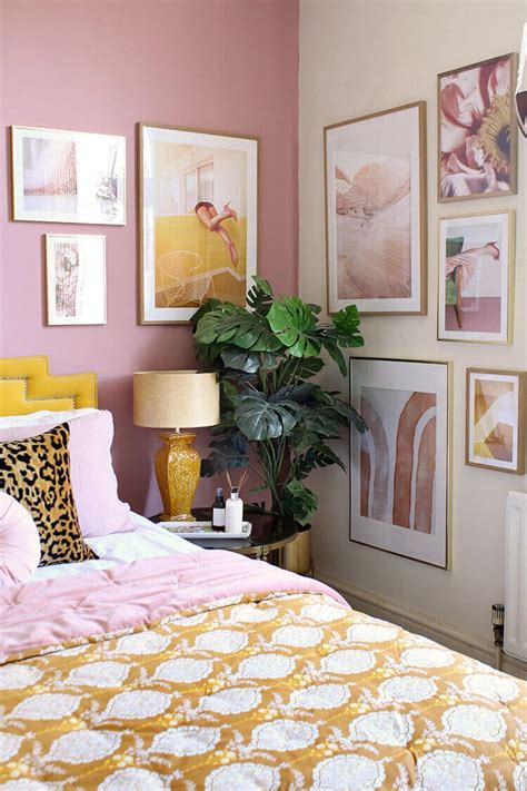 How To Style A Pink Bedroom (For Adults) | Bedroom wall colors, Pink ...