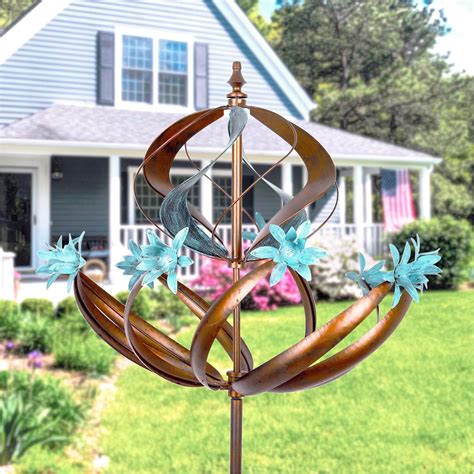 Amazon WinWindSpinner Outdoor Metal Wind Spinners For Yard Garden