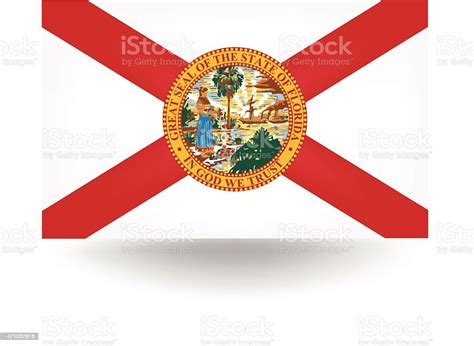 Florida State Flag Stock Illustration Download Image Now Florida