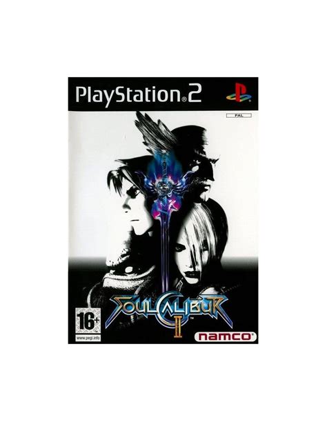 Soul Calibur II Pegatina Caratula PS2