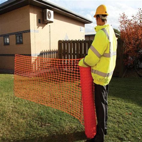 Green Orange Plastic Safety Fence Virgin Hdpe Uv Plastic Snow Fence