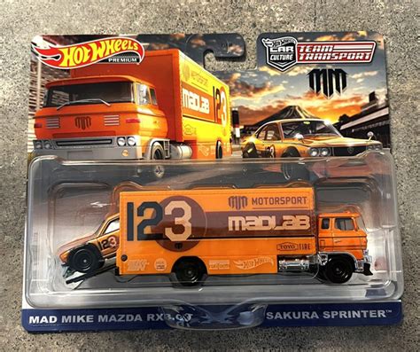 Hot Wheels Mad Mike Mazda Rx Gt Sakura Sprinter Car Culture