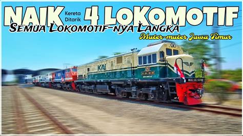 Naik Kereta Ditarik Lokomotif Sekaligustrip Naik Klb Parade