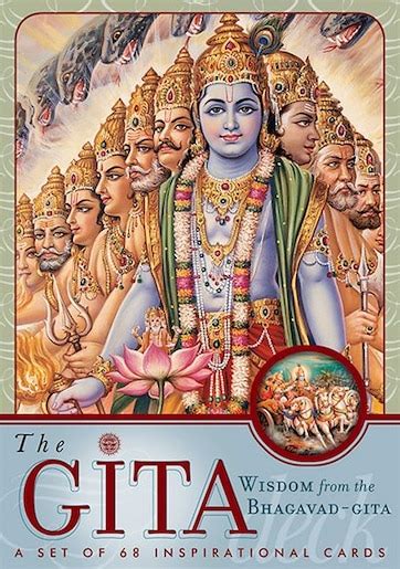 The Gita Deck Wisdom From The Bhagavad Gita Book By Mandala