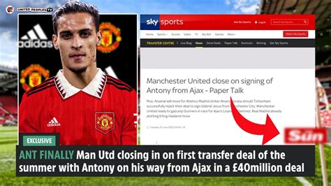 De Jong Antony Transfers The Real Reason Man Utd Fans Are Frustrated