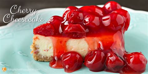 Cherry Cheesecake Recipe | Living Rich With Coupons®