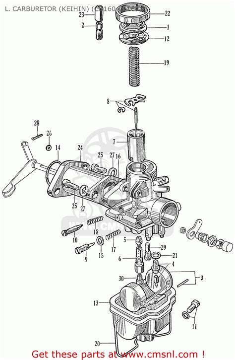 Honda Cb750k4 Keihin Carb