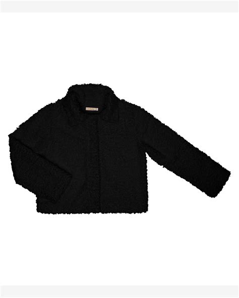 Riachuelo Casaco Teddy Alpaca Feminino Endless Preto