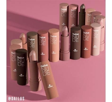 Dailus Kit 04 Batom Bala Matte Nude Cremoso 3 5g Parcelamento Sem Juros