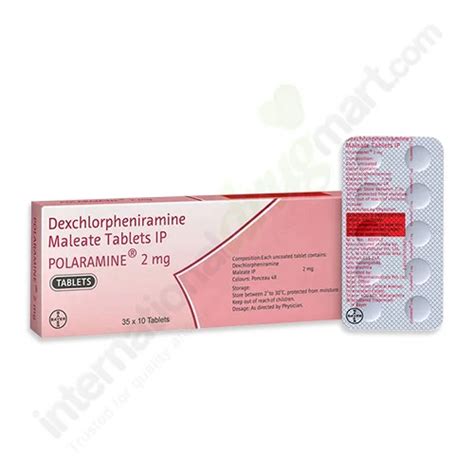 Dexchlorpheniramine Maleate Generic Uses Dosage Side Effects Idm