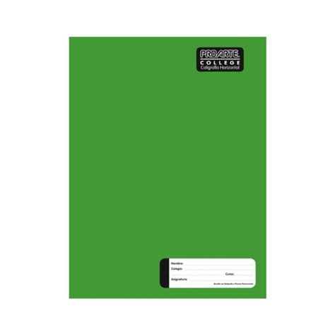 Cuaderno College Caligrafia Horizontal Hojas Ross Colon O Auca