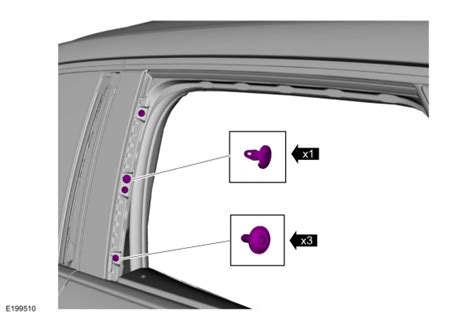 Lincoln Nautilus Rear Door Upper Moulding Removal And Installation