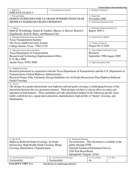 (PDF) DESIGN GUIDELINES FOR AT-GRADE INTERSECTIONS NEAR HIGHWAY ...