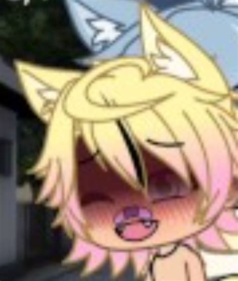 Gacha Life Pink And Blonde Hair Tomboy Student Blank Template Imgflip