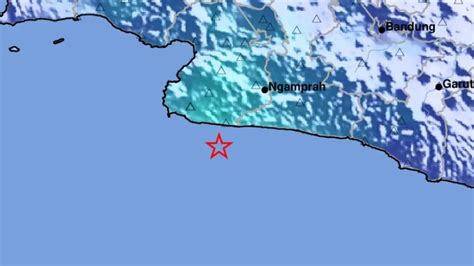 Gempa Dangkal M49 Di Sukabumi Bmkg Akibat Aktivitas Sesar Bawah Laut