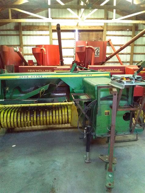 Home / Used Equipment / Hay Equipment / Square Baler (John Deere 327)