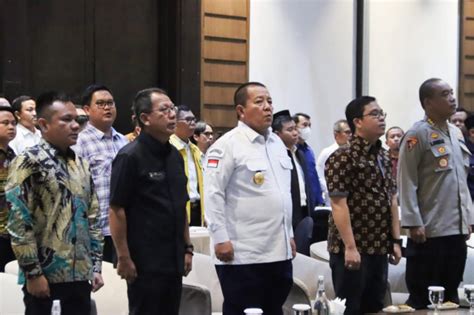 Gubernur Arinal Dan Ketua DPRD Hadiri Rakor Uji Publik Rancangan