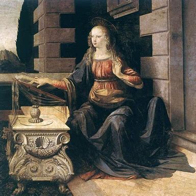 Cleansing Fire – “The Annunciation” by Leonardo