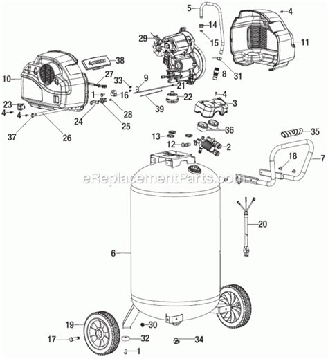 Husky Air Compressor Parts Manual | Reviewmotors.co