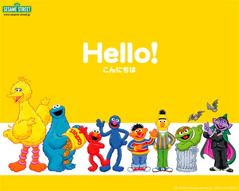 Sesame Street Learn Japanese Sesame Street Wallpaper 17902564 Fanpop