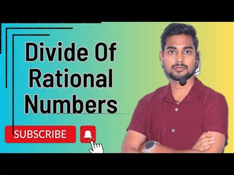 Rational Numbers Ka Divide Kiase Karna Hai Divide Of Rational Numbers